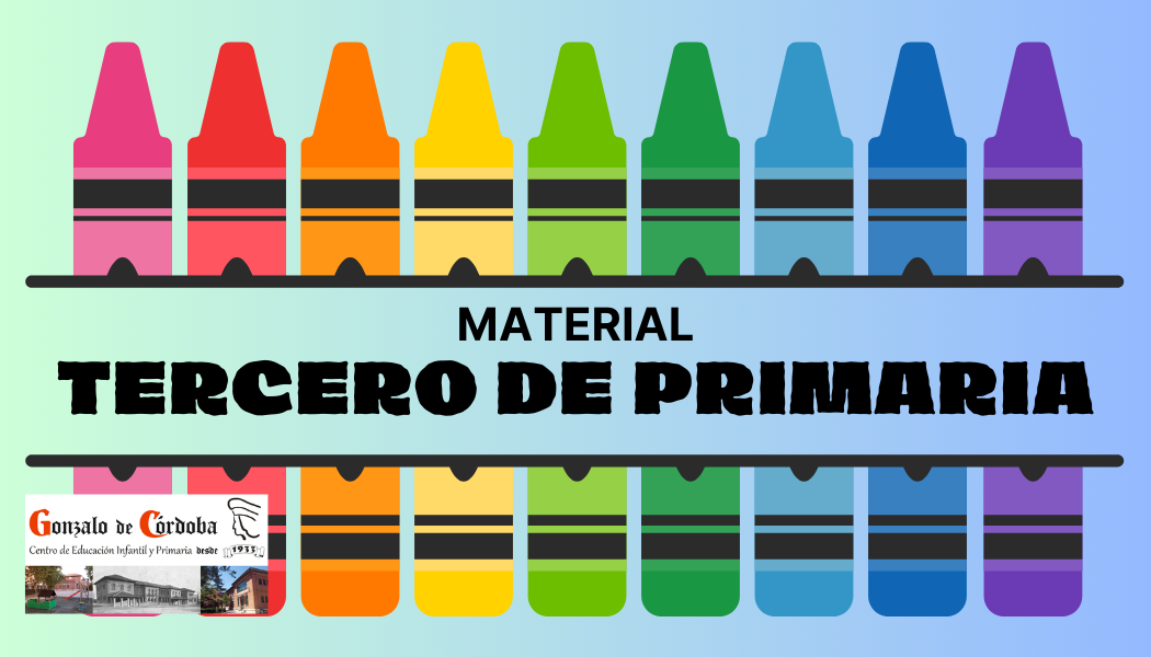 Material 3º de Primaria