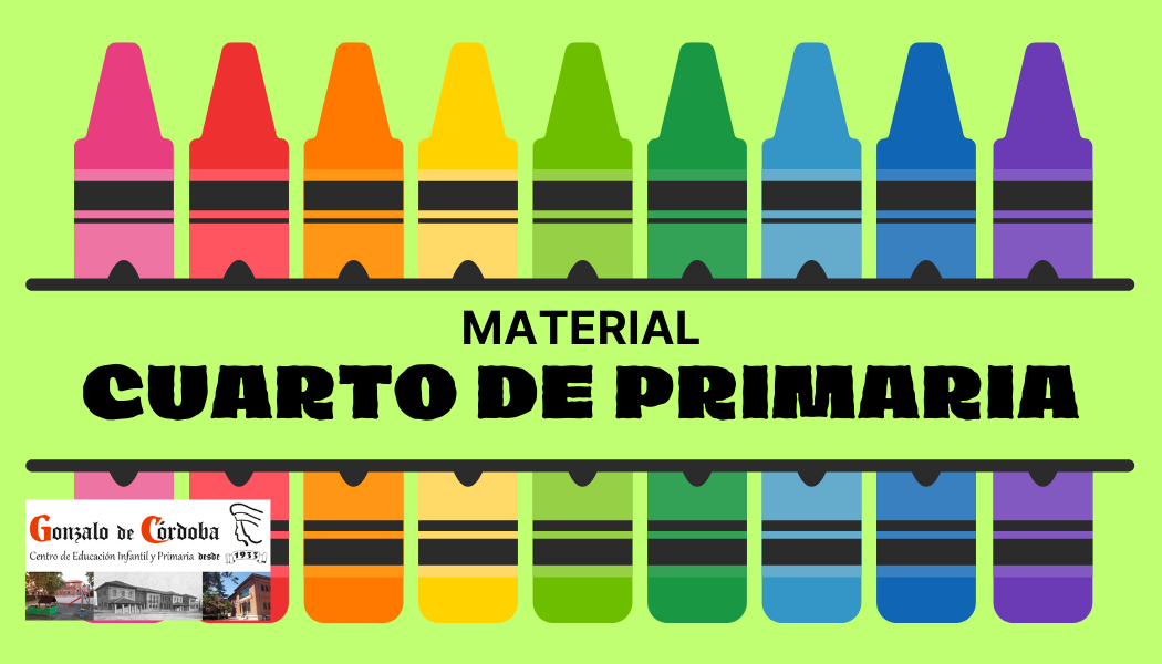 Material 4º de Primaria