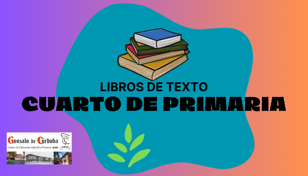 LIBROS DE TEXTO 4º PRIMARIA