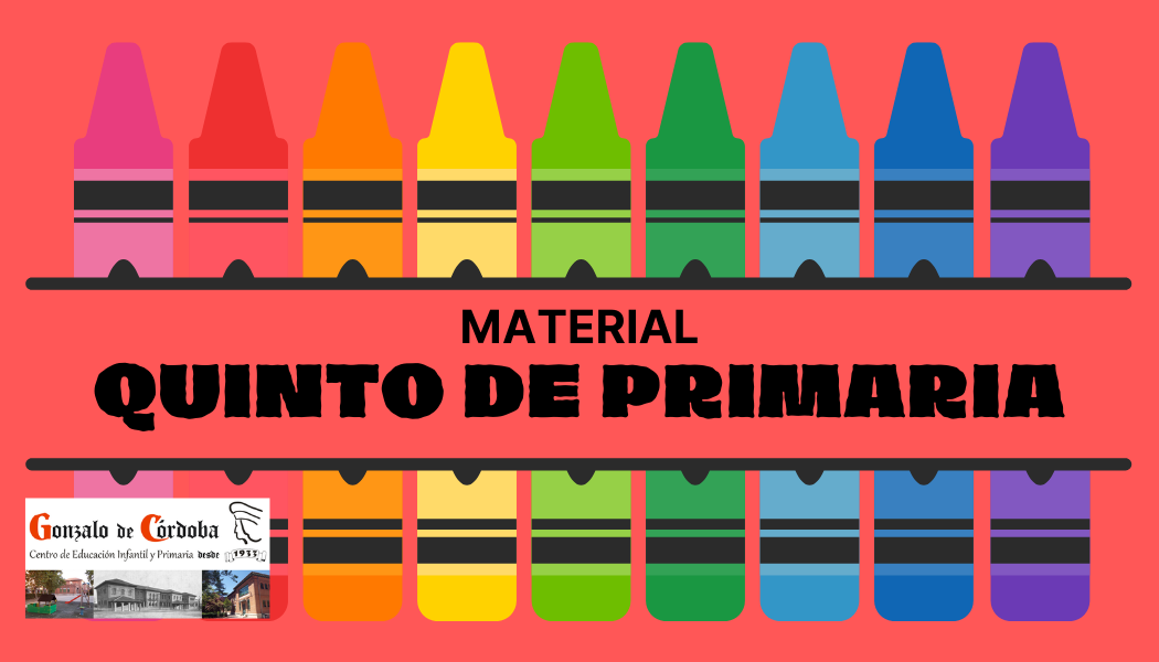 Material 5º de Primaria